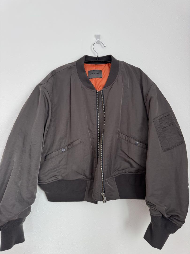MA-1 Grey Bomber Jacket