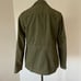 Altar’d States size small army green jacket with black and cheetah side stripes