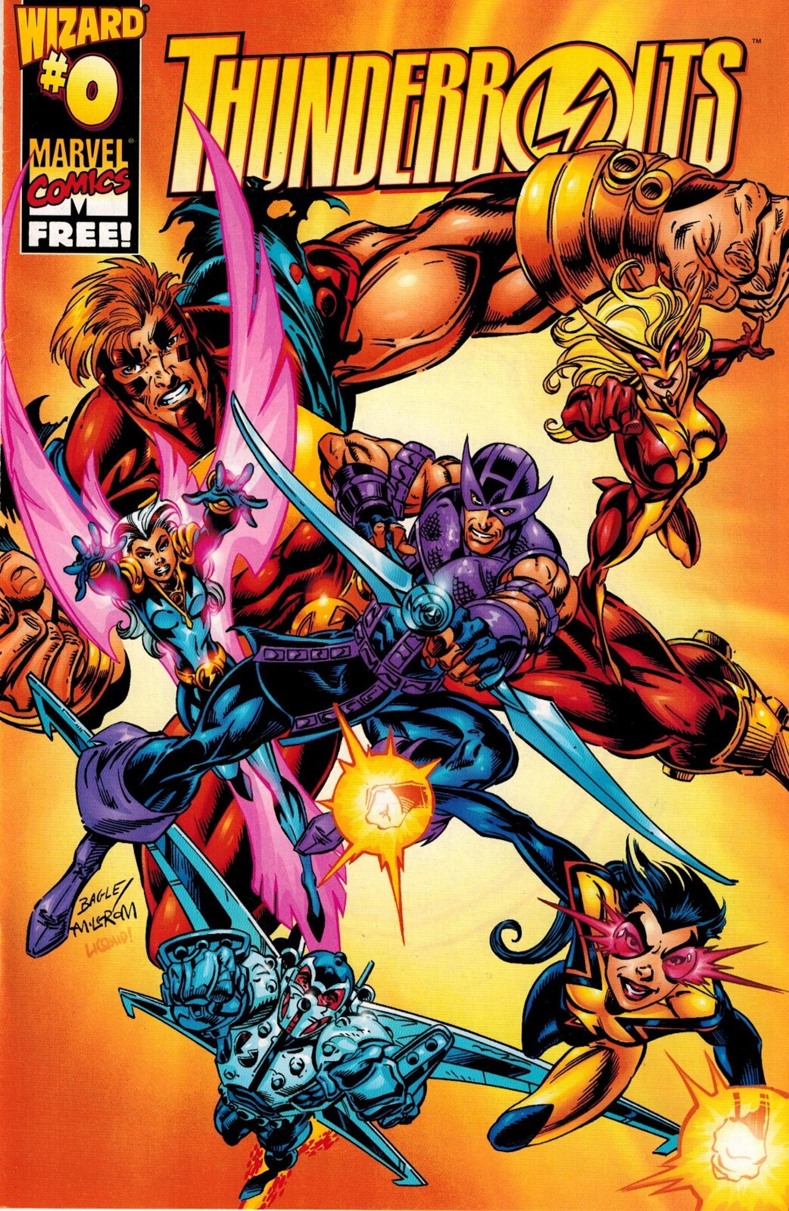 Thunderbolts #0 Baron Zemo Avengers Crimson Cowl (Nov 1998 Marvel) Near Mint