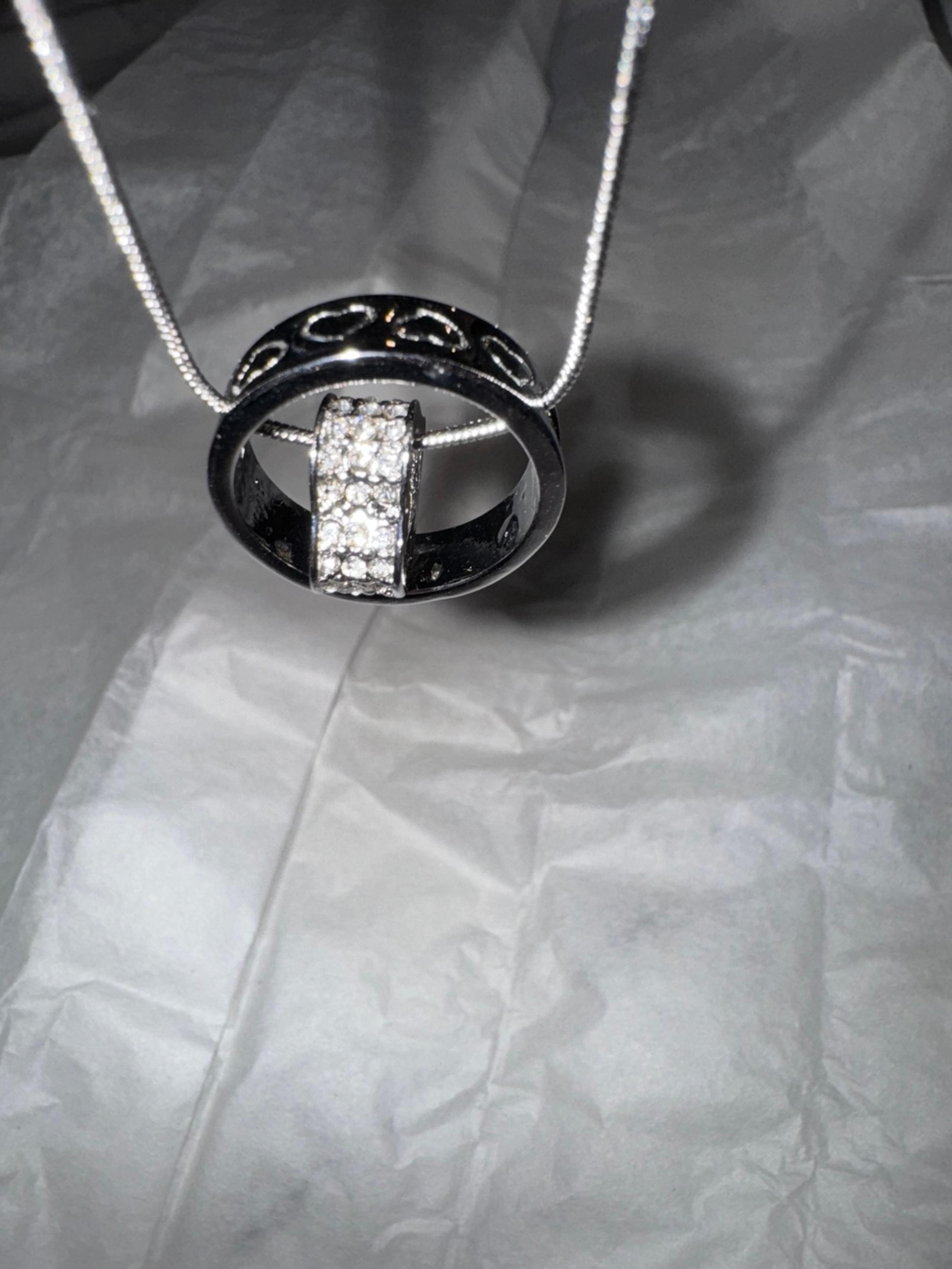 Swarovski heart Necklace