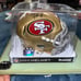 Frank gore autographed Mini Helmet
