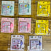 Mini Notebooks with Pens ( 8 Packs )