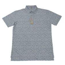 Peter Millar Polo Shirt Mens M White Rodeo Performance Golf Summer Comfort