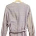 NWT Raquel Allegra Trench Coat in Lilac Metallic, Size 2/M
