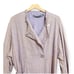 NWT Raquel Allegra Trench Coat in Lilac Metallic, Size 2/M