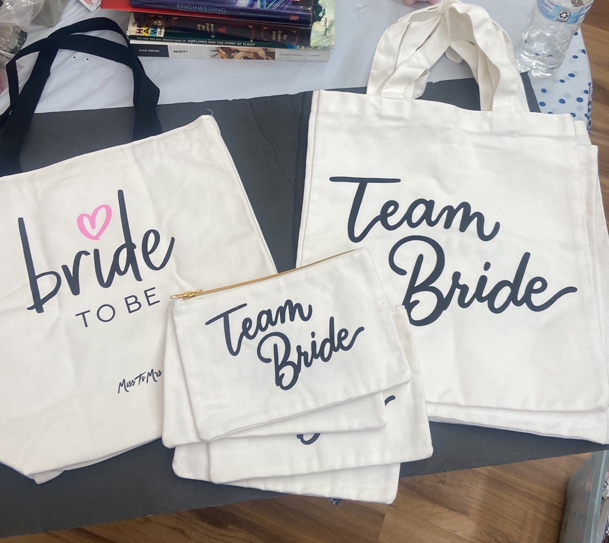 Team bride bags