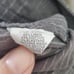 Prana Gray with White Stripes Linen/Cotton Blend Joggers Size 2