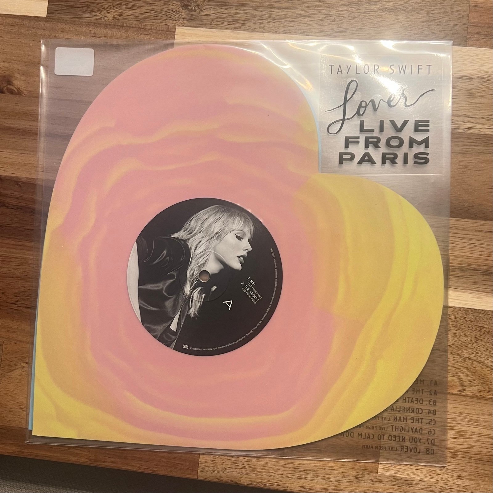 Taylor Swift Lover Live from Paris Vinyl