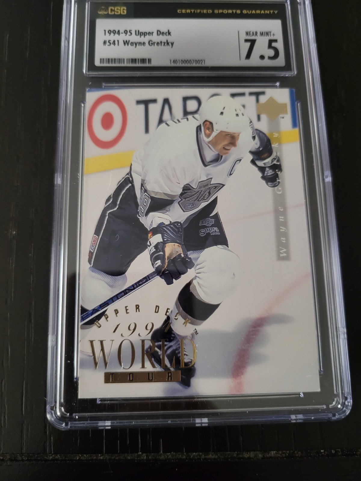 1994 Upper Deck World Tour Gretzky insert
