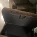 Chocolate Brown Loveseat with Ottoman