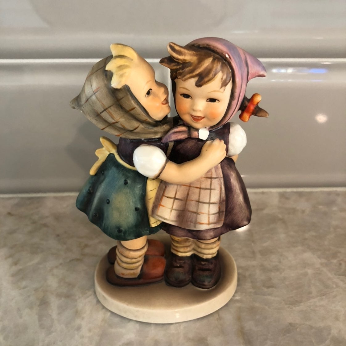 Rare Vintage Telling Her Secrets Hummel