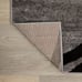 Modern Wavy Circles Design Area Rug 5'3 x 7'3 Gray-WG46XD