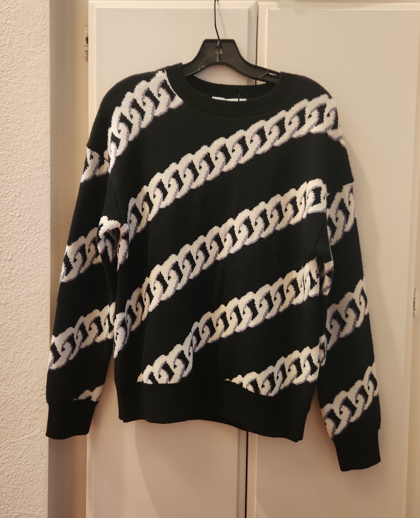 Rebecca minkoff Mara chain wool sweater