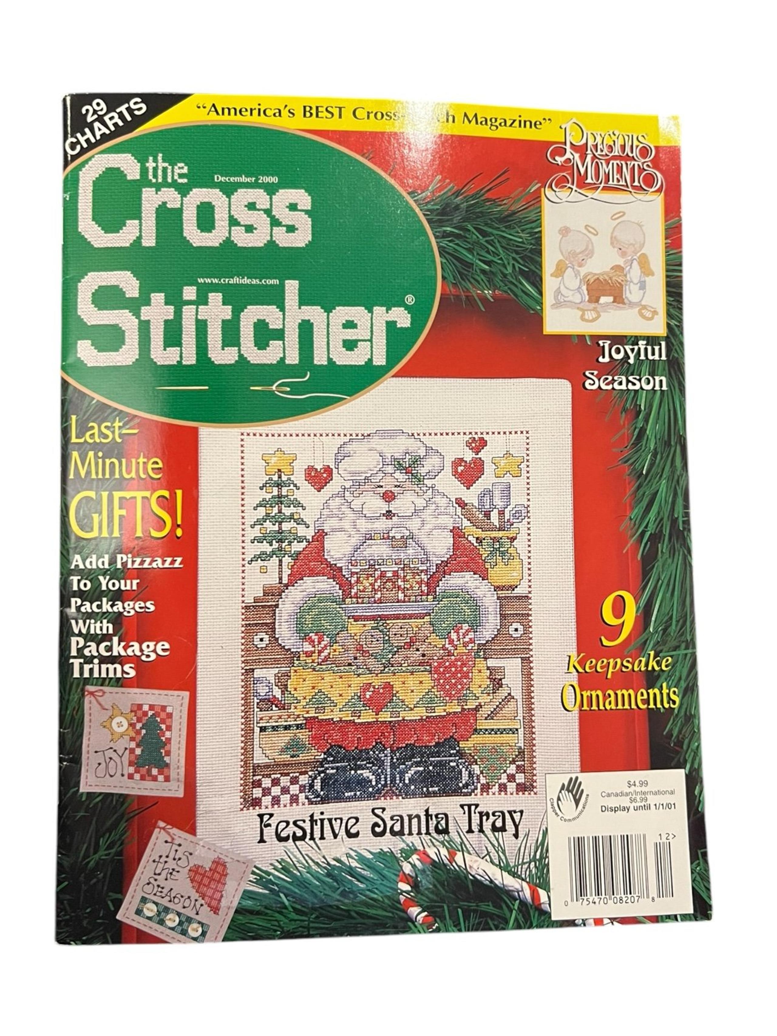 The Cross Stitcher Magazine December 2000 Holiday Festive Stitching Projects
