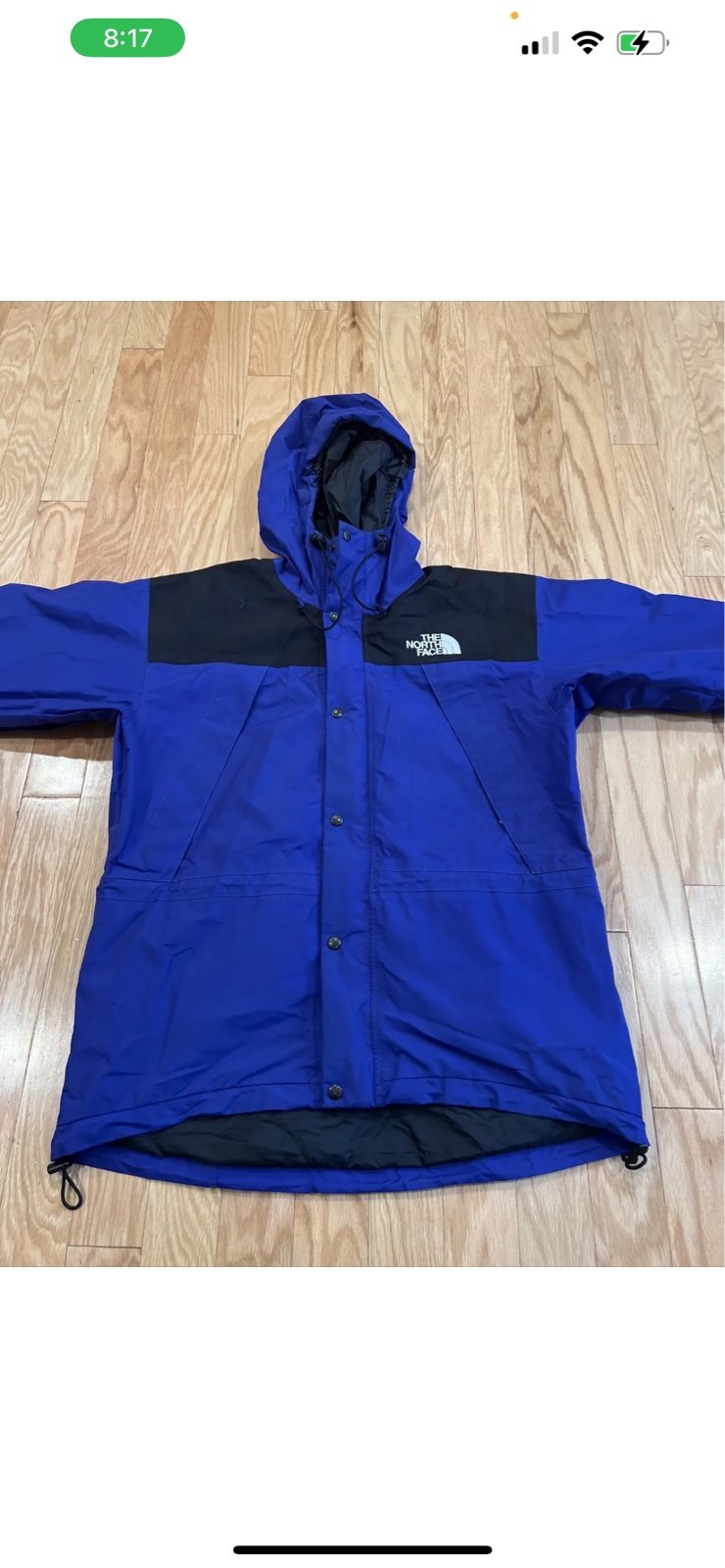 Vintage the north face gore-Tex mountain jacket men size Large