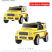 Ride on yellow benz