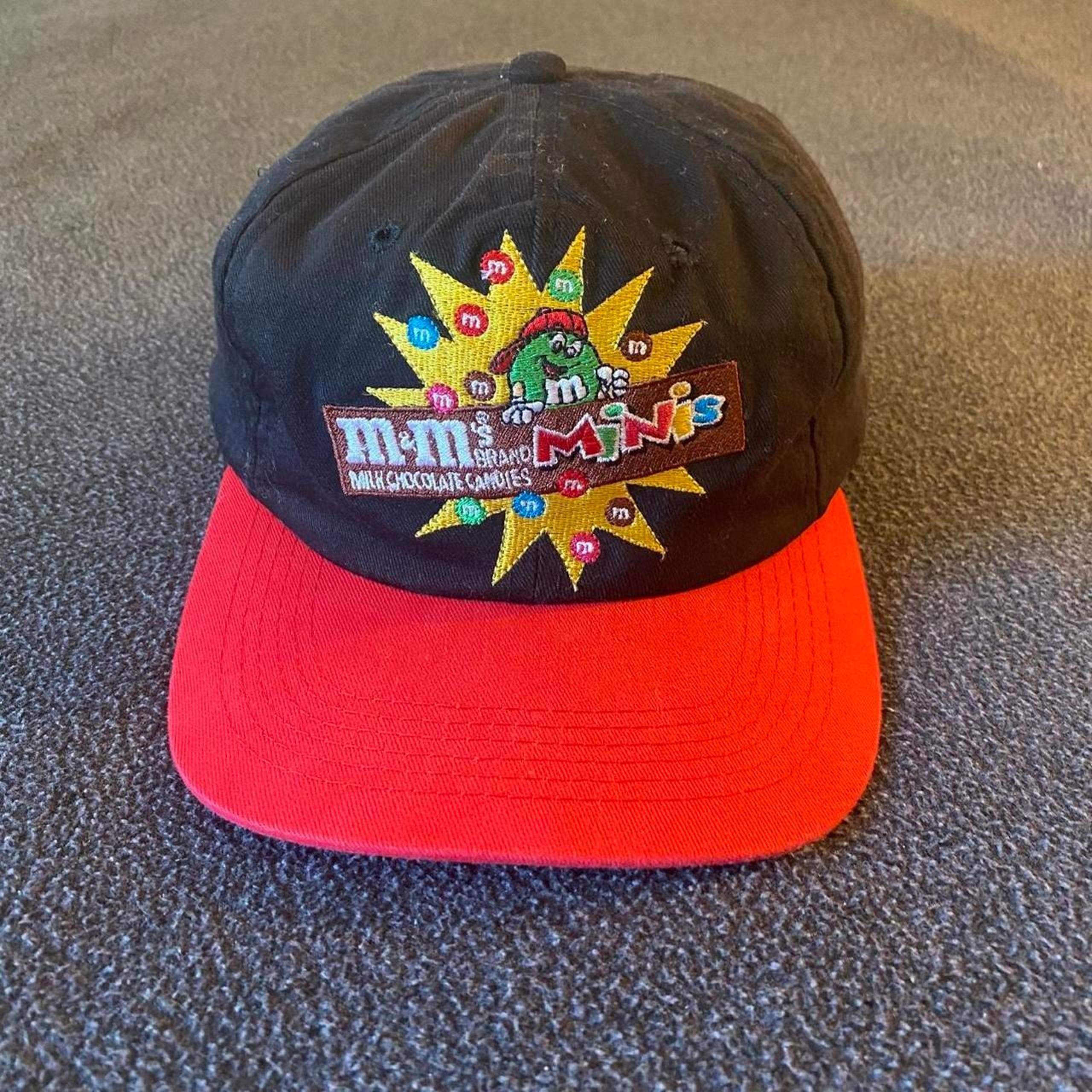 Vintage 1997 M&M Mini Snapback Promo Men's Hat