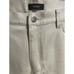 Theory Mens Raffi 5-Pocket Neoteric Twill Pants 36 Cream Cotton Blend Preppy