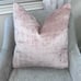 1-NWT CASA DECOR BLUSH PINK CHEVRON DESIGN DECORATIVE PILLOW