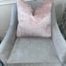 1-NWT CASA DECOR BLUSH PINK CHEVRON DESIGN DECORATIVE PILLOW