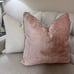 1-NWT CASA DECOR BLUSH PINK CHEVRON DESIGN DECORATIVE PILLOW