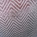 1-NWT CASA DECOR BLUSH PINK CHEVRON DESIGN DECORATIVE PILLOW