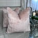 1-NWT CASA DECOR BLUSH PINK CHEVRON DESIGN DECORATIVE PILLOW