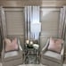 1-NWT CASA DECOR BLUSH PINK CHEVRON DESIGN DECORATIVE PILLOW