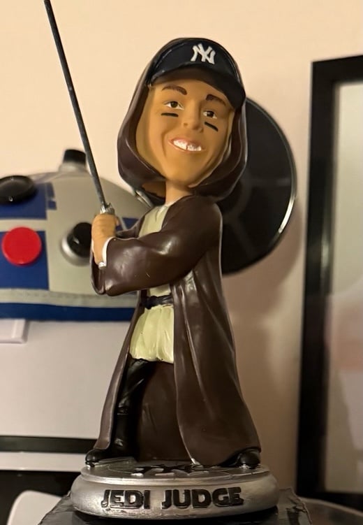 Aaron judge Jedi Bobblehead