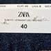 Zara Baggy Relaxed Fit Mid Rise Denim Jeans Size 8