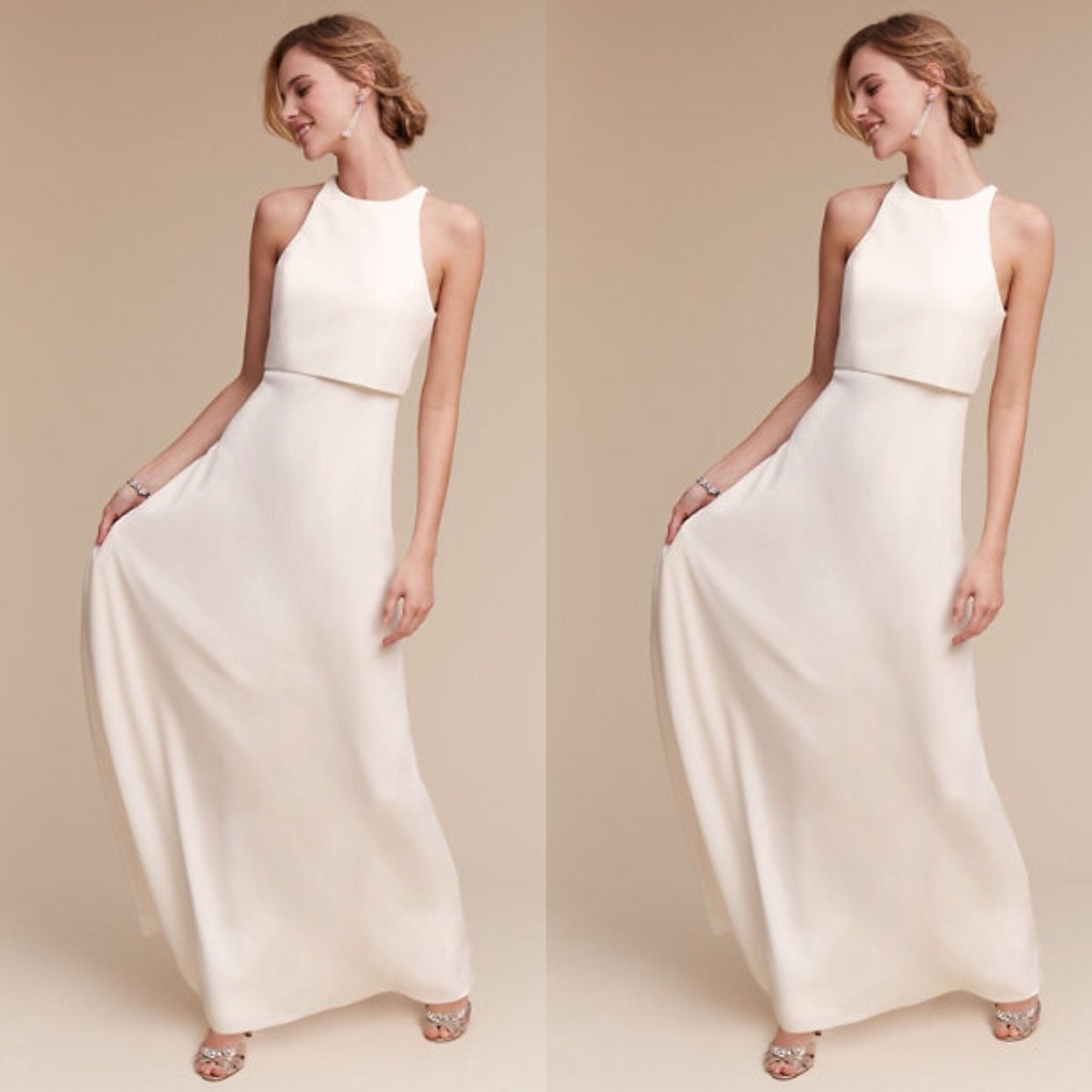 BHLDN x Jill Jill Stuart Iva Crepe Maxi