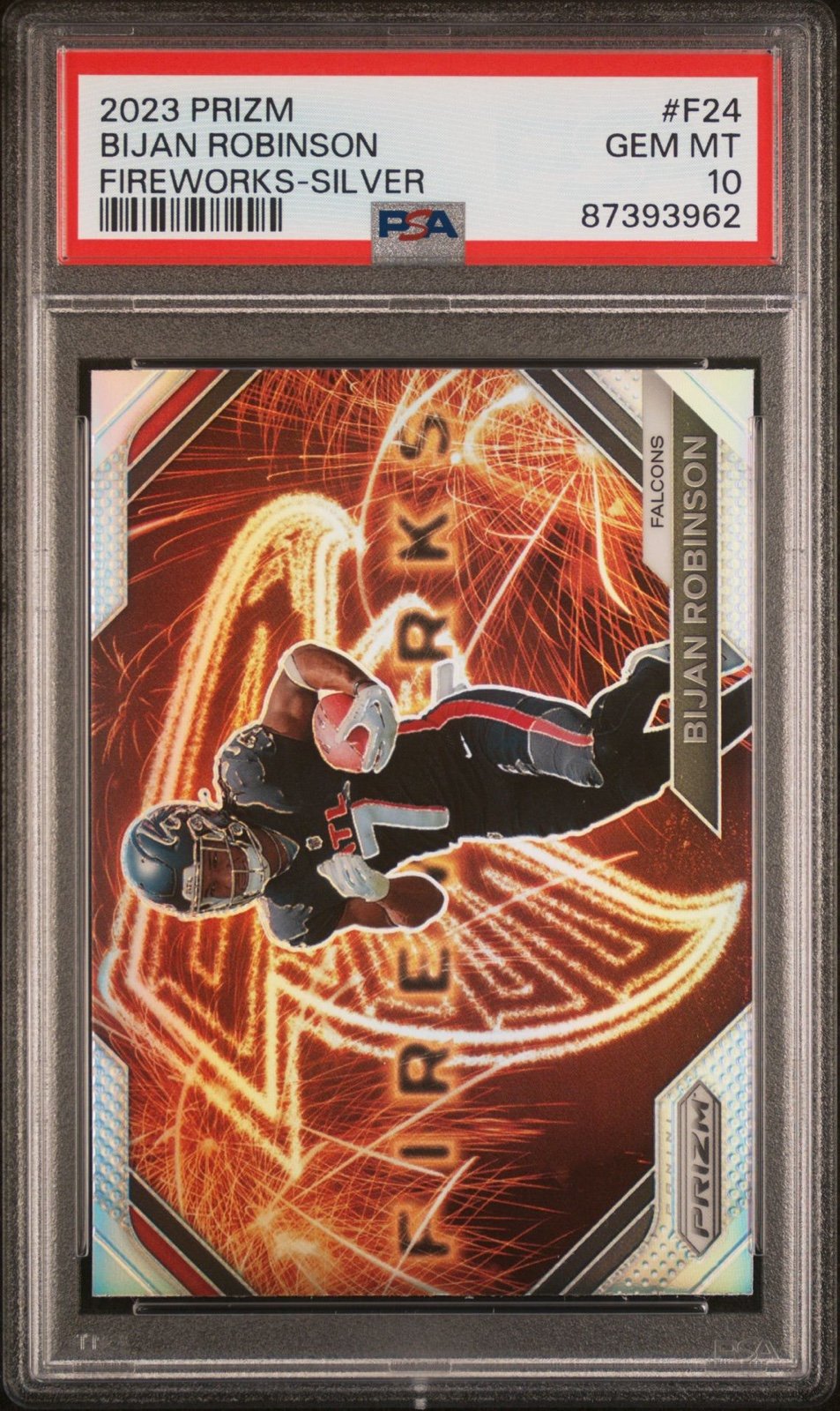 2023 Prizm Fireworks - Silver Prizm PSA 10 #F24