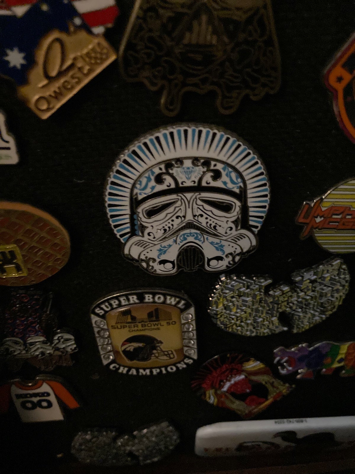 Hat/backpack pins etc