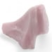 Pink Art Glass Cullet Selenium Orange Glow Slag Glass #4GX76