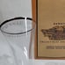 Harley Davidson Crystal Glass Set Champagne Flutes In original Box Wedding Toast