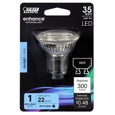 6X Lot FEIT Electric Enhance MR16 GU10 LED Bulb Daylight 35 Watt