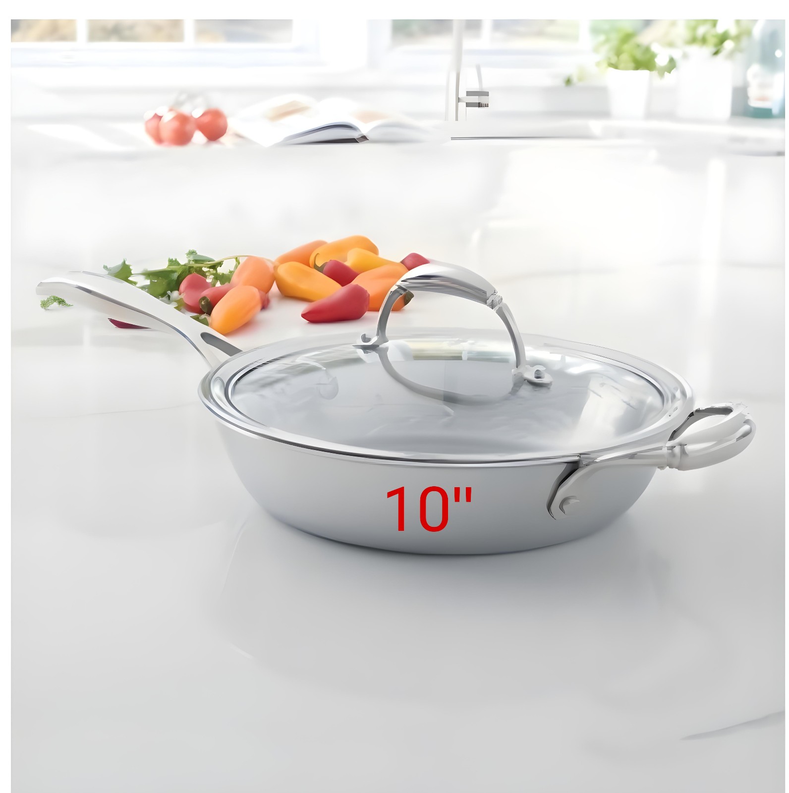 Princess house ACERO INOXIDABLE TRI-PLY PRINCESS HERITAGE® Sartén de 10 5729