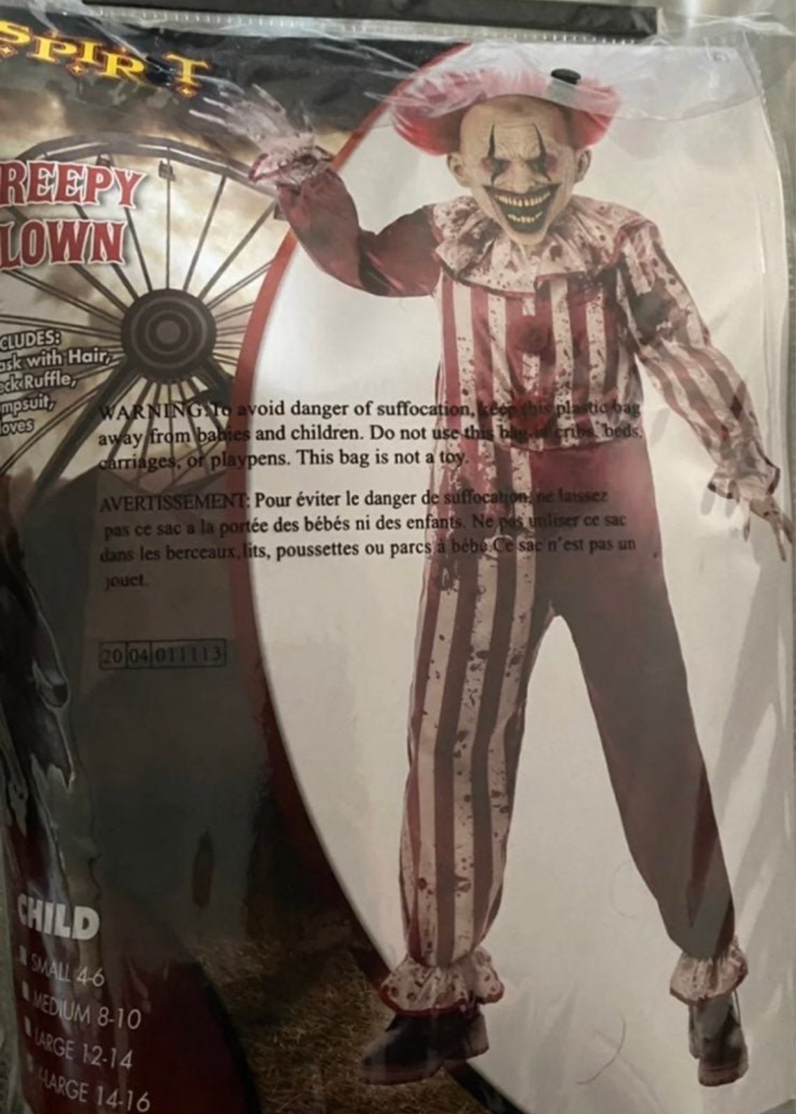 Creepy Clown (Spirit Halloween)
