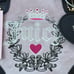 Juicy Couture Dusty Blush/Chocolate Heritage Dome Satchel Pink Crossbody Purse
