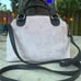 Juicy Couture Dusty Blush/Chocolate Heritage Dome Satchel Pink Crossbody Purse