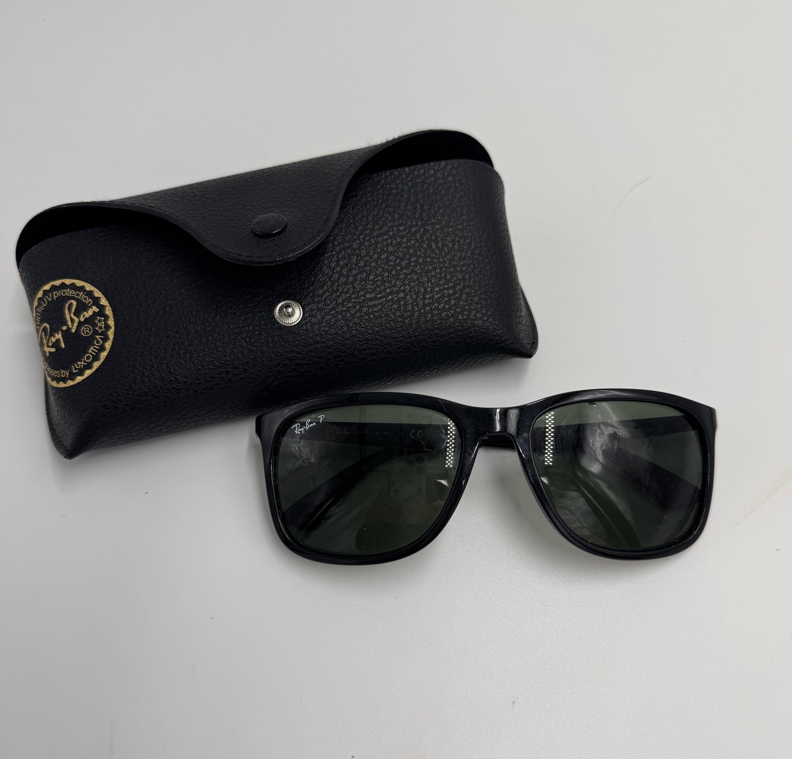 Authentic RayBan polarized sunglasses