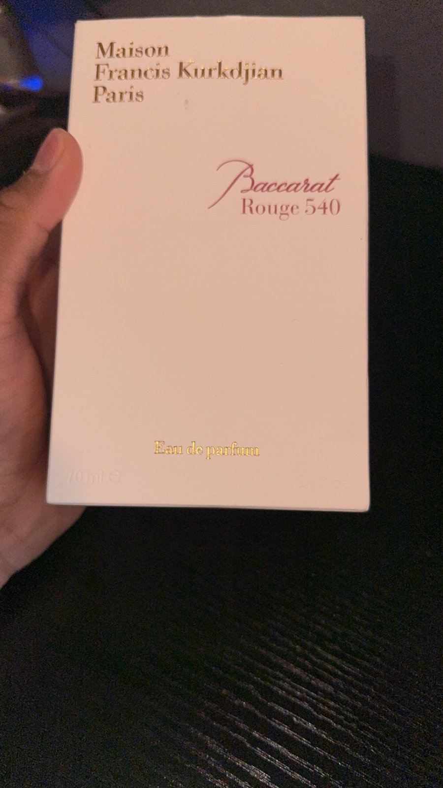 Baccarat Rouge