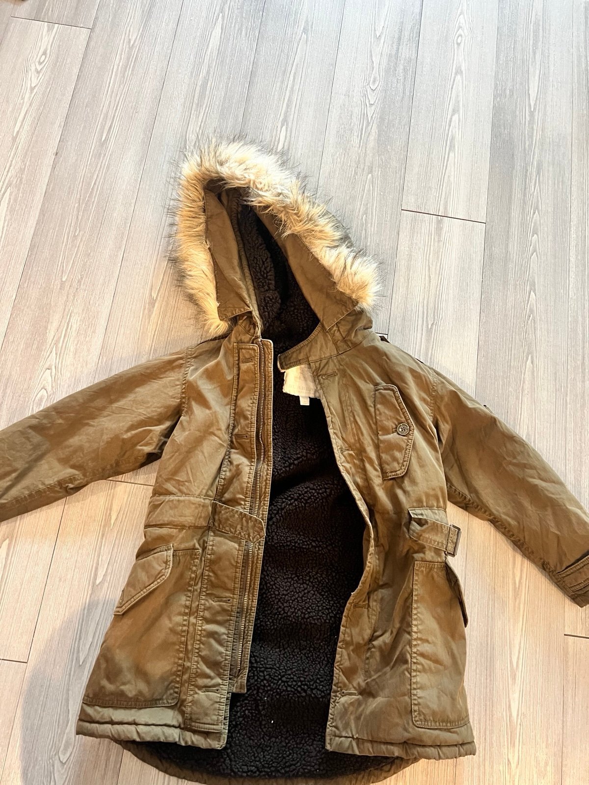Girls kids Burberry Winter jacket