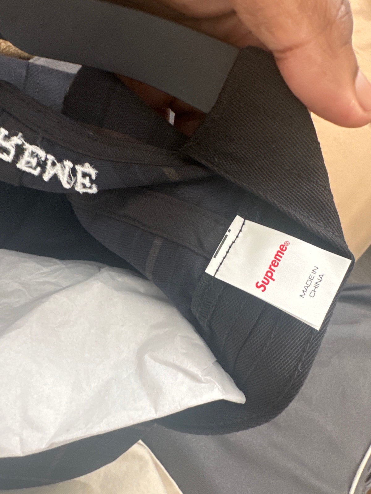 Supreme Joan of arc 5 panel hat