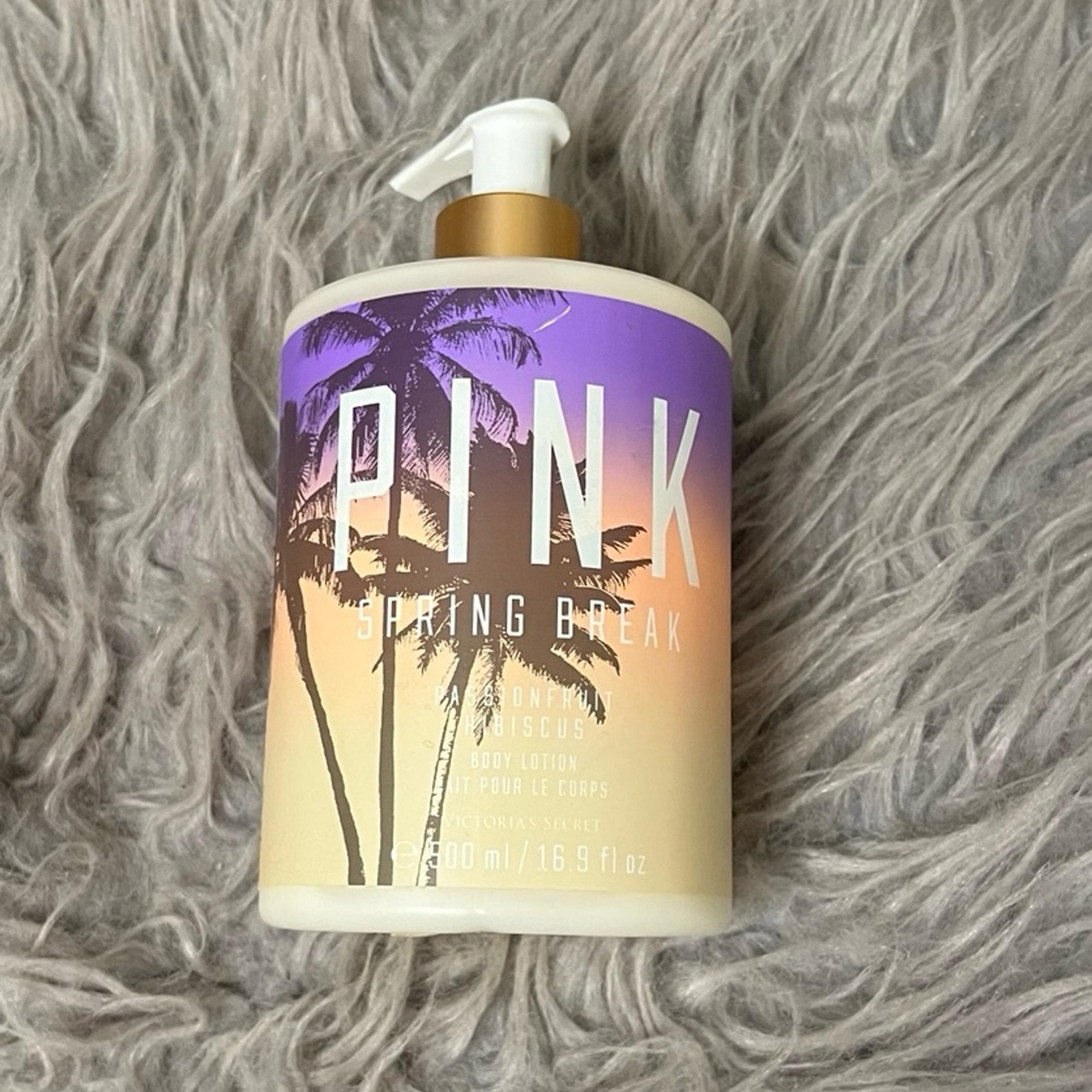VS PINK Spring Break lotion EUC