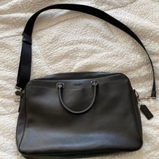Coach leather tote bags