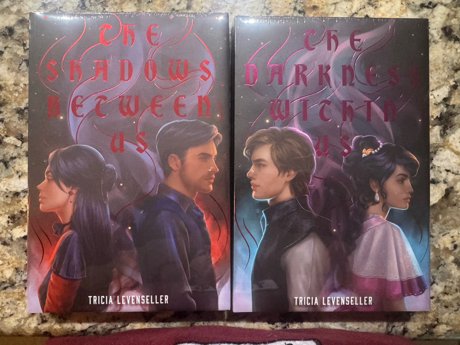 BB The Shadows Between Us and The Darkness Within Us by Tricia Levenseller