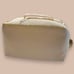Cream-Beige Dolce & Gabbana Beauty Large (Dual Compartment) Cosmetic-Makeup Bag
