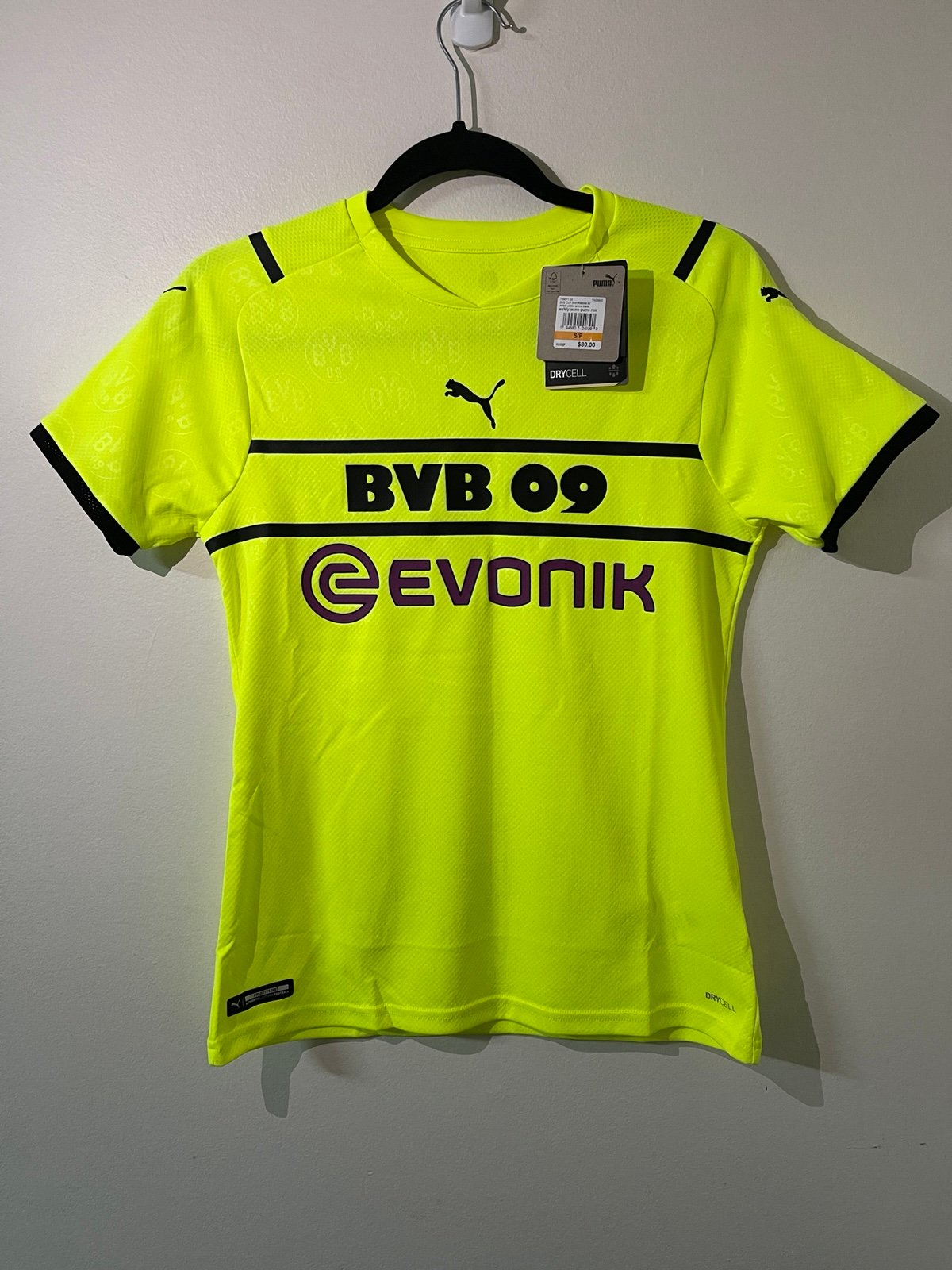 Puma Borussia Dortmund Cup Crew Neck Jersey Women’s Size - Small