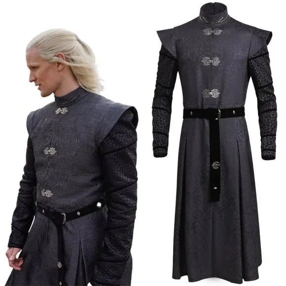 House of the Dragon Daemon Targaryen Cosplay Costume Halloween Carnival Suit XL